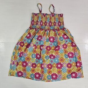 Bonnie Jean floral smocked dress girls size 20/2